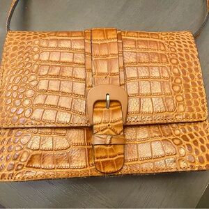 Patricia Nash leather crossbody.